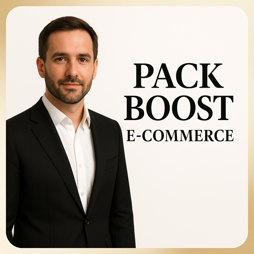Pack Boost e-commerce — SEO, Fiches & Blog